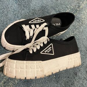 Make an offer! Prada Wheel Nylon Gabardine Sneakers ✨